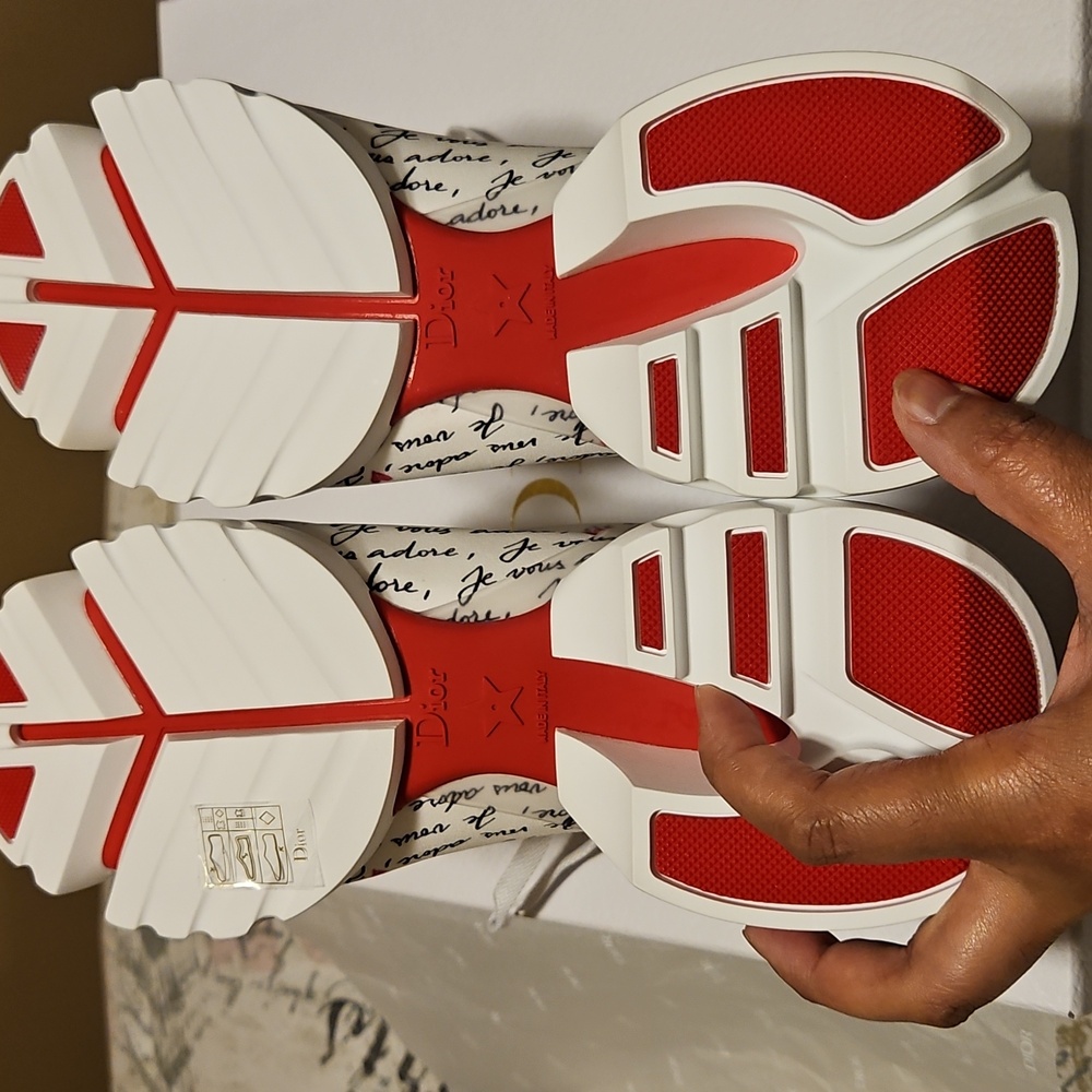 🛑DIOR D-Connect Je Vous Adore Sneakers - Picture 7 of 7